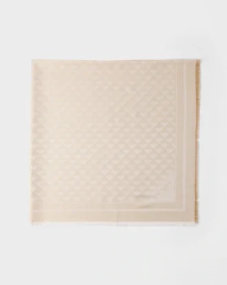 Silk, Viscose and Lurex Shawl