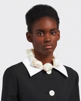 Silver Choker with Shells