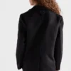 Single-Breasted Cashmere Jacket