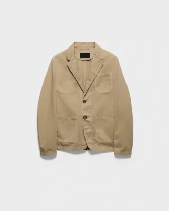 Single-Breasted Cotton Jacket