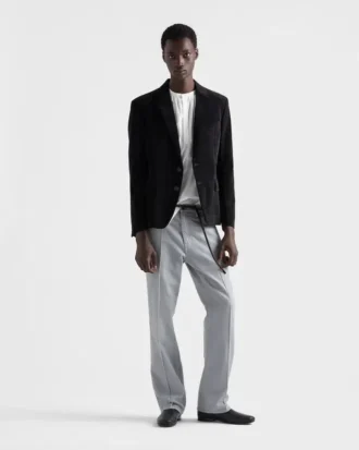 Single-Breasted Cotton Jacket