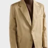 Single-Breasted Cotton Jacket