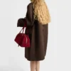 Single-Breasted Shetland Wool Coat