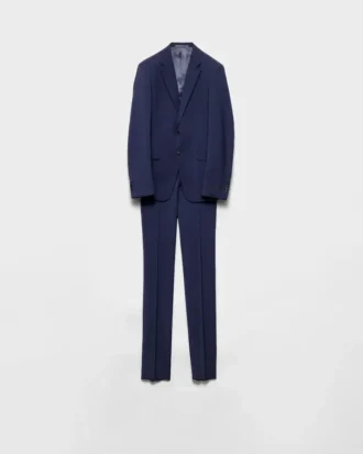 Single Breasted Wool and Mohair Suit