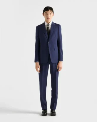 Single Breasted Wool and Mohair Suit