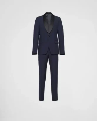 Single-Breasted Wool and Mohair Tuxedo