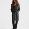 Single-Breasted Wool Coat