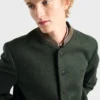 Single-Breasted Wool Jacket
