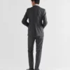 Single-Breasted Wool Suit