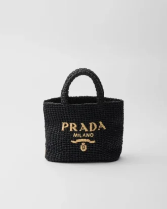 Small Crochet Tote Bag