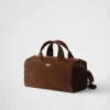Small Suede Duffle Bag