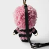 Soft Robot Knit Keychain Charm