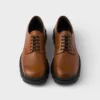 Stamped Leather Derby Shoes