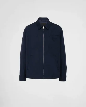 Stretch Cotton Blouson Jacket