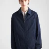 Stretch Cotton Blouson Jacket