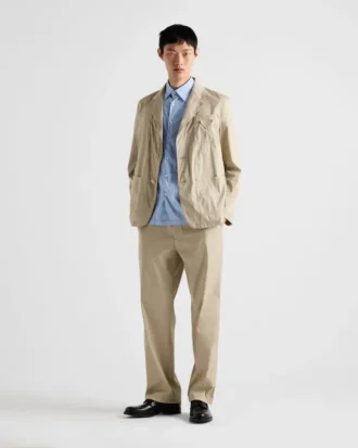 Stretch Poplin Pants