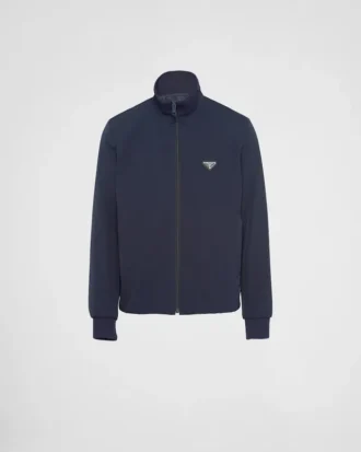 Stretch Technical Fabric Zipper Sweatshirt