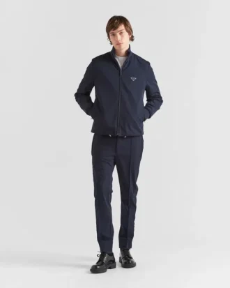 Stretch Technical Fabric Zipper Sweatshirt