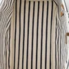 Striped Canvas Tote Bag