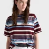 Striped Cotton Crew-Neck Sweater