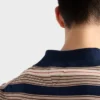 Striped Cotton Polo Shirt