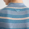 Striped Cotton Polo Shirt