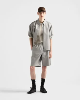 Striped Linen and Cotton Sweater