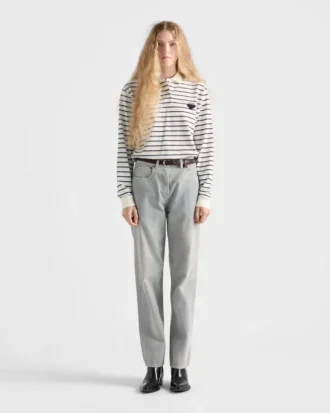 Striped Piqua Polo Shirt