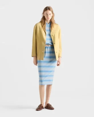 Striped Print Piqua Polo Shirt