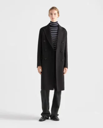 Striped Wool Turtleneck Sweater