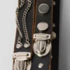 Studded Leather Belt
