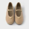 Suede Ballerinas