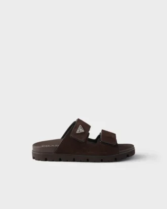 Suede Band Sandals