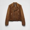 Suede Biker Jacket