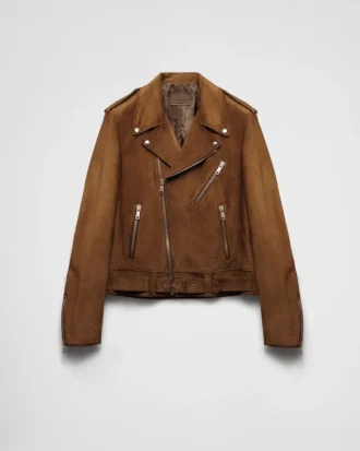 Suede Biker Jacket