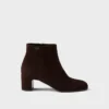 Suede Booties