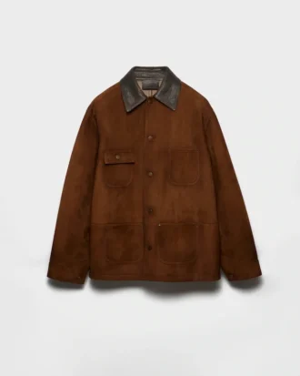 Suede Caban Jacket