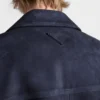 Suede Caban Jacket