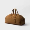 Suede Duffle Bag
