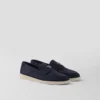 Suede Loafers