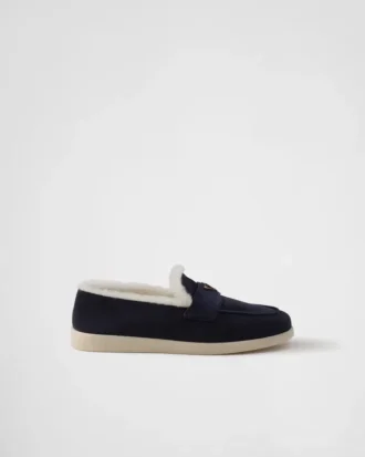 Suede Loafers