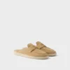 Suede Mules