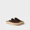 Suede Mules