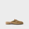 Suede Mules