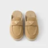 Suede Mules