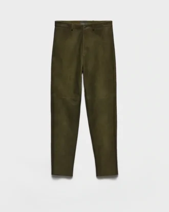 Suede Pants