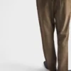 Suede Pants