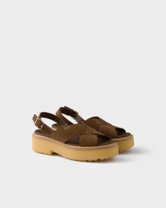 Suede Sandals