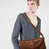 Suede Shoulder Bag