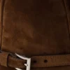 Suede Shoulder Bag
